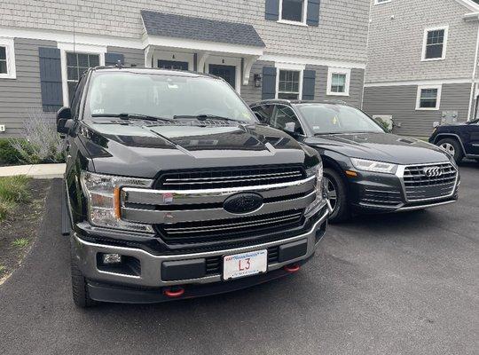 The personal fleet of vehicles that are protected by wax!