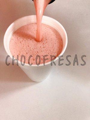 Agua fresca de fresa