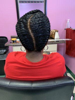 African Braid Actions II