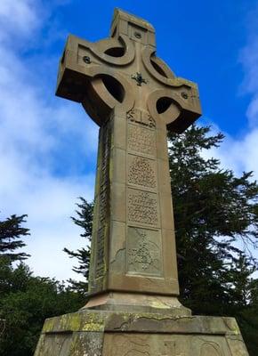 Prayer Book Cross above Rainbow Falls