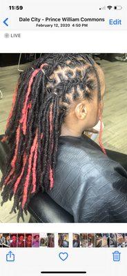 Add a little color to your locs