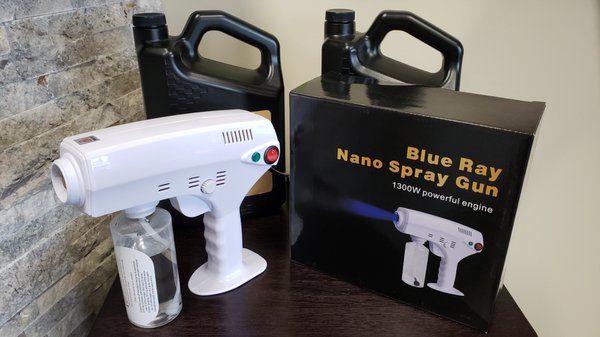 Shaman Cleansing Wash Nano Spray Gun Disinfecting Kit