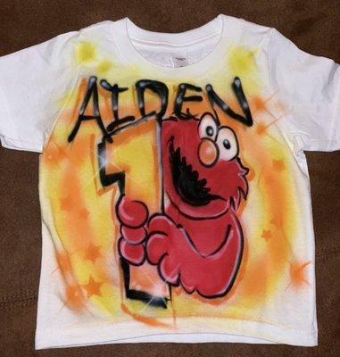 Airbrushed T-shirt