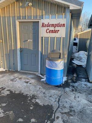 bottle deposit redemption center