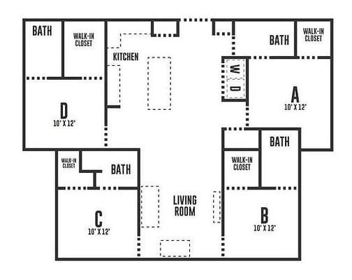 4x4 Flat