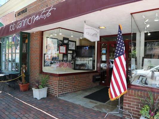 Studio Entrance on Washington Street - across from Christ Church