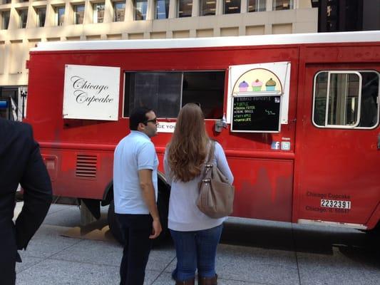 Chicago cupcake truck