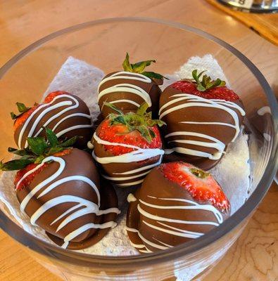 Chocolate covered strawberries