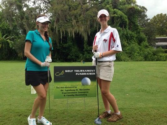 Kelly (RDH) and Erin (CDA) participating in GCC's scramble for missions -2013