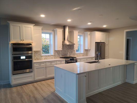 Full Kitchen with island and additional  under counter storage