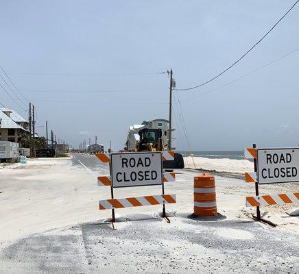 Route 98 in Mexico Beach, Post Hurricane Michael