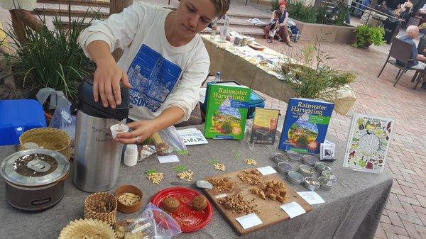 We are always happy to welcome our friends The Desert Harvesters to market, they share so much wisdom with us!