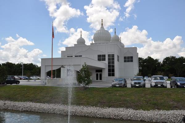 Street View of the Gurdwara Sahib of Southwest Houston