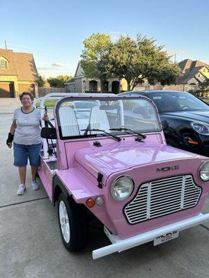 Unique way to explore Galveston Island is on a Moke!