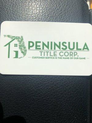 Peninsula Title Corp