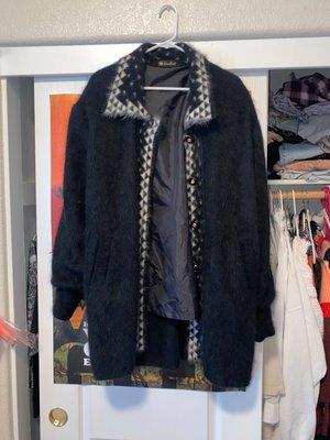 Vintage black cardigan