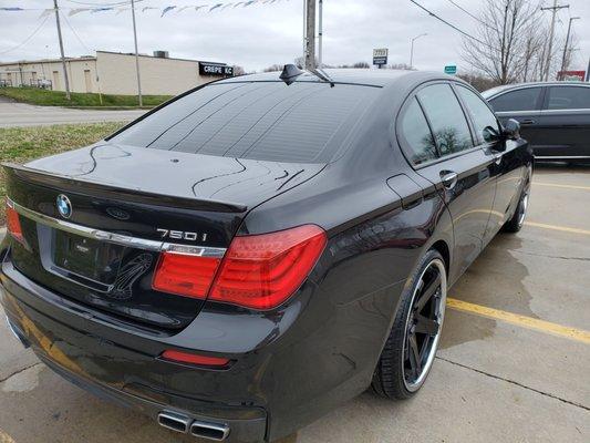 Beautiful black exterior