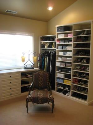 Room to closet conversion