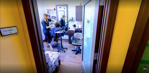 Run your own salon from a private suite.