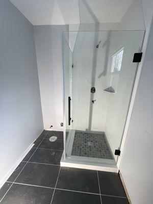 Frameless Glass panels