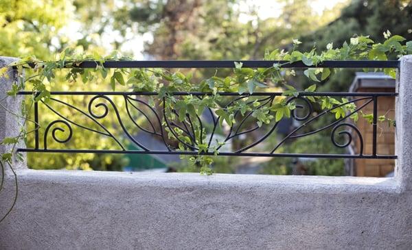 Balcony insert, steel rod
 Berkeley California