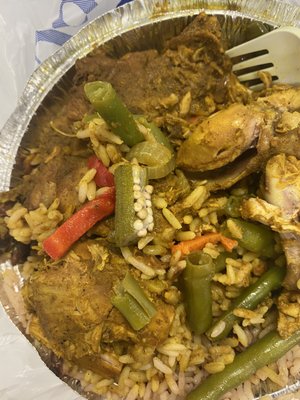 Curry chicken