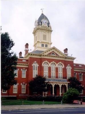 Historic Union County courthouse with Clock tower.