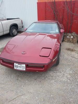 1989 Chevrolet Corvette windshield replacement