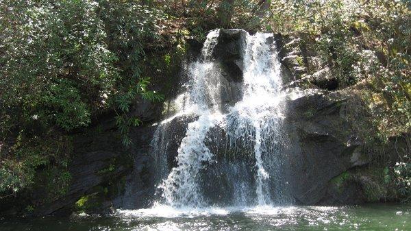 WOW! One of many breathtaking waterfalls.