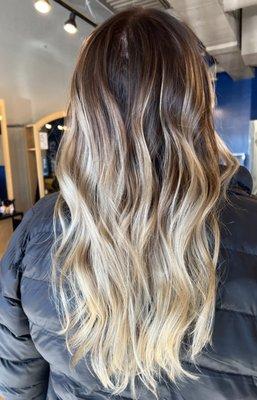 Beautiful color by salon leader Kayla