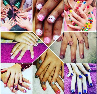 Children manicures