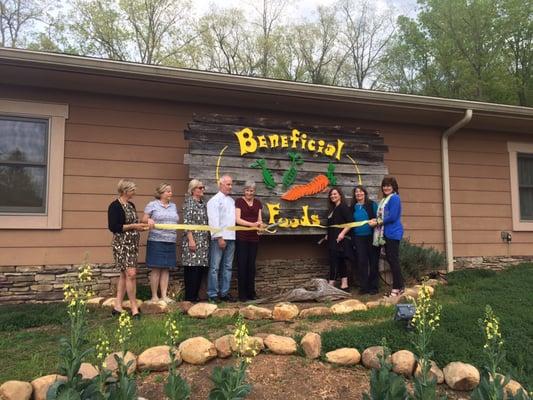 Beneficial Foods ribbon cutting