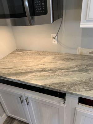 New counter top