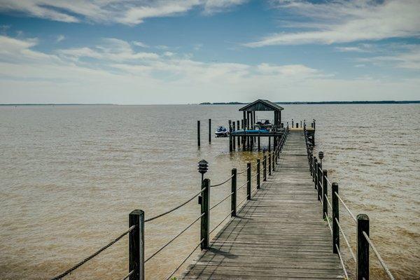 I currently have a stunning listing on the James River in the resort community, Kingsmill on the James.