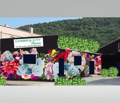 The new Cambria City Flowers...opening soon!