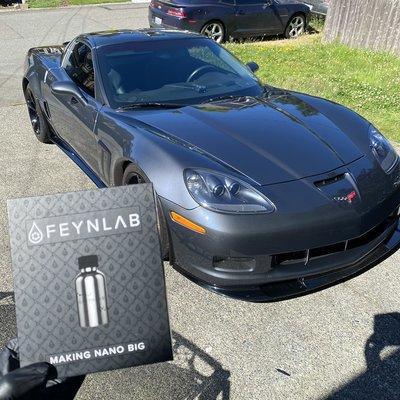 C6 corvette dialed in with feynlab ceramic coating