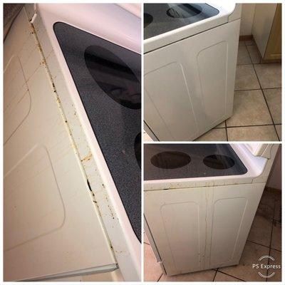 Before & After Cleaning in Coral Springs, FL.