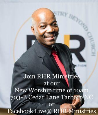 RHR Ministries 
Pastor Kelvin Whitehead