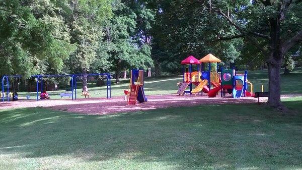 one of two playgrounds