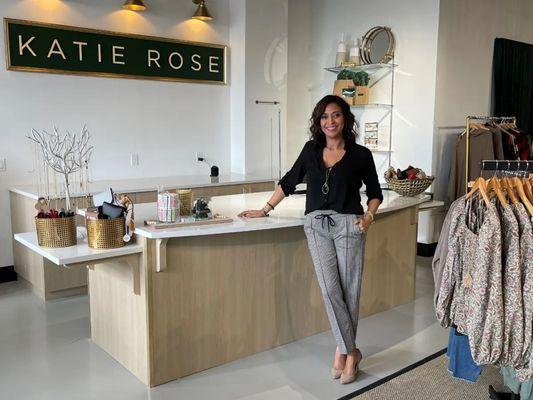 Come meet Monica, the owner of Katie Rose Boutique.