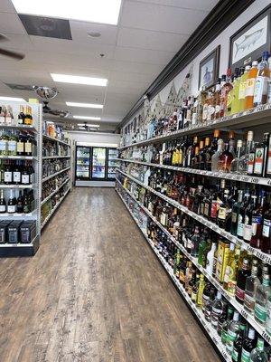 Endless possibilities! So much to choose from! You could mix up any wonderful concoction from our wide variety of liquor choices!