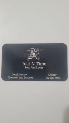 Give me a call for pest service