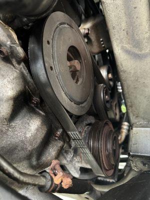 Replace the Serpentine belt!