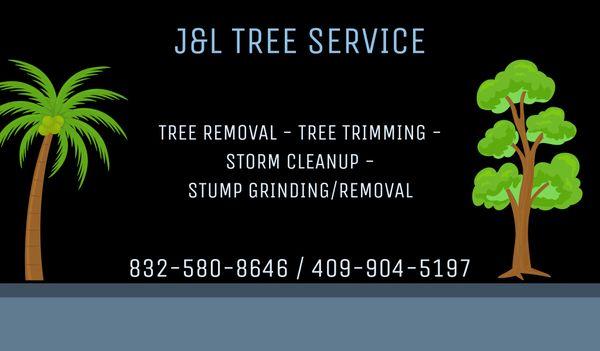 Tree Services Business Card