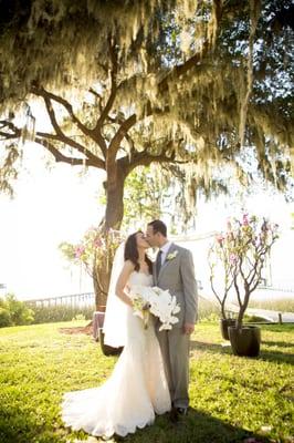 Anything With Plants beautiful Chuppah and bouquet!