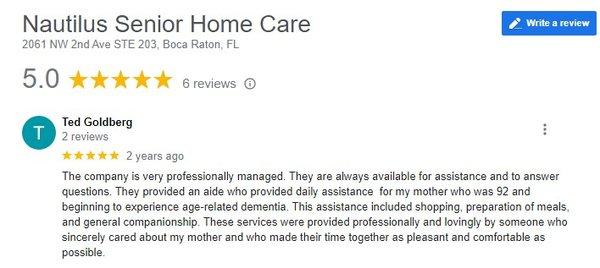 5 Stars! We love our patients and their families!