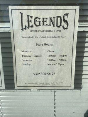 Store hours