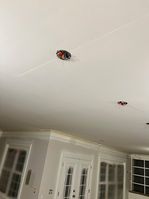 Poor Quality Drywall ceilings