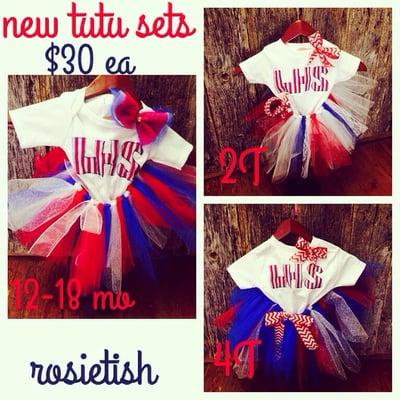 custom tutu sets!