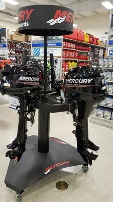 Outboards.